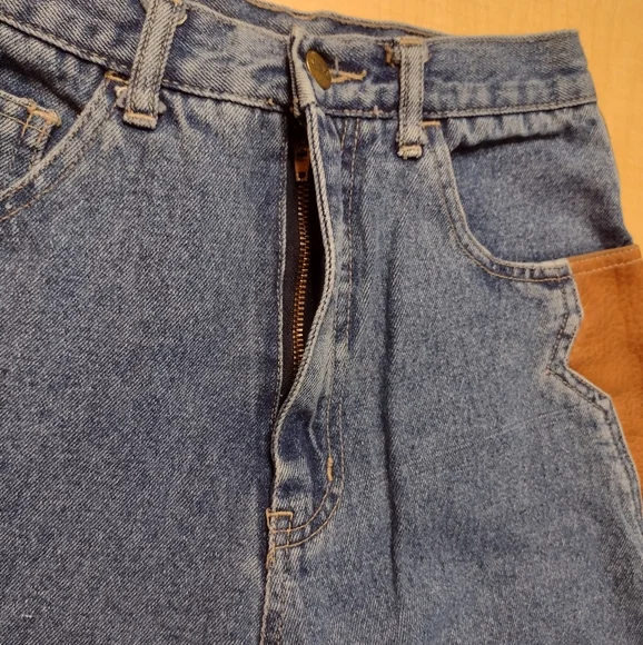 Vintage Retro 1980s Stefano International Western Denim Jeans - Picture 9 of 11